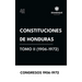 Constituciones de Honduras Tomo II (1906-1972)