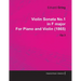 Violin Sonata No.1 in F Major by Edvard Grieg for Piano and Violin (1865) Op.3