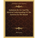 Initiation By Air And The Mystical Understanding Of The Sermon On The Mount