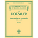 Exercises for the Violoncello Friedrich Dotzauer Schirmer Library of Classics Vol. 2089 Essential Cello Method and Technique Book Classical Cello Exer