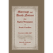 Marriage and Death Notices from Baptist Newspapers of South Carolina, Volume 2: 1866-1887