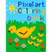 Pixel art coloring book