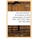 Les eaux de Paris: les journaux et leurs communiqués, les tarifs 1846, 1852, 1853, 1860, 1862: convention de 1867, bains et lavoirs