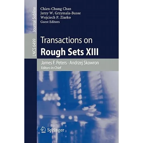 Transactions on Rough Sets XIII