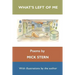 What's Left of Me (poems)