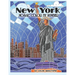 New York Mosaic Color By Number: Coloring Book for Adults