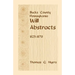 Bucks County, Pennsylvania Will Abstracts, 1825-1870