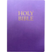 Kjver Holy Bible, Large Print, Royal Purple Ultrasoft: (King James Version Easy Read, Red Letter)