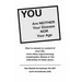 YOU are neither your disease nor your age: How to remain in control of your life, even when experiencing chronic, catastrophic illness or the infirmit
