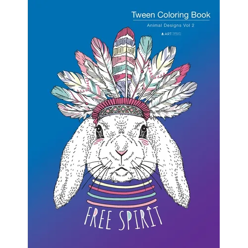 Tween Coloring Book: Animal Designs Vol 2: Colouring Book for Teenagers, Young Adults, Boys, Girls, Ages 9-12, 13-16, Cute Arts & Craft Gift, Detailed