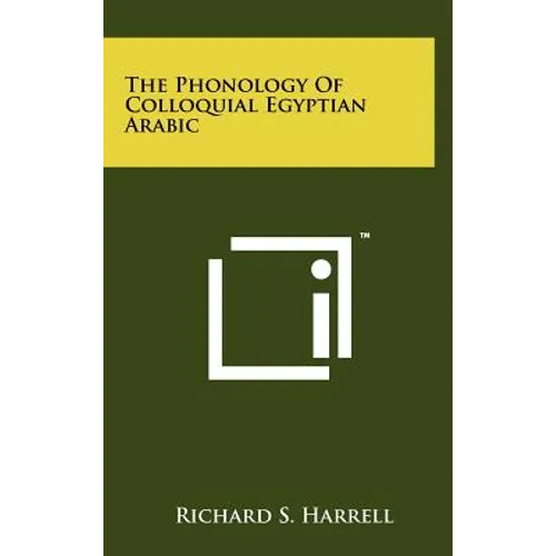 The Phonology of Colloquial Egyptian Arabic