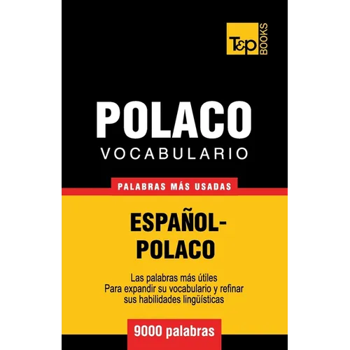 Vocabulario español-polaco - 9000 palabras más usadas