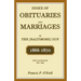 Index of Obituaries and Marriages of The (Baltimore) Sun, 1866-1870, with Addendum, 1861-1865