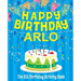 Happy Birthday Arlo - The Big Birthday Activity Book: Personalized Children's Activity Book