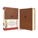 Amplified Journal the Word Bible, Leathersoft, Brown: Reflect, Take Notes, or Create Art Next to Your Favorite Verses