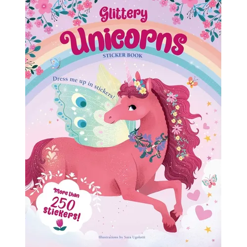 Glittery Unicorns Sticker Book