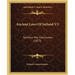 Ancient Laws Of Ireland V3: Senchus Mor, Conclusion (1873)