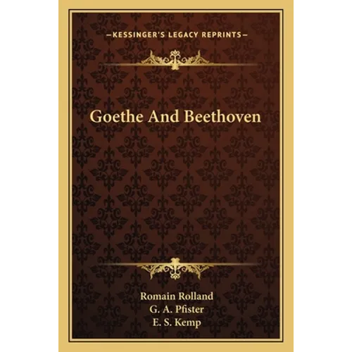 Goethe And Beethoven