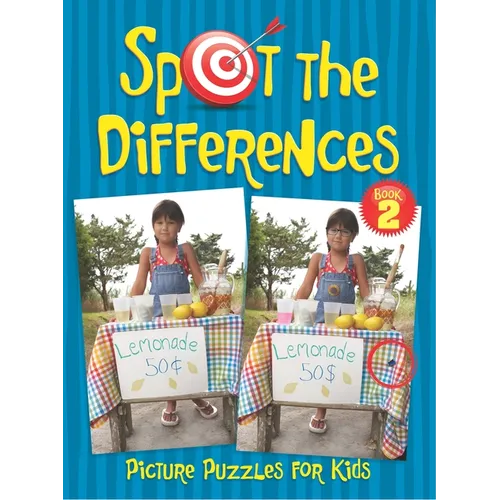 Spot the Differences Picture Puzzles for Kids Book 2