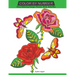 Color by Number: Stress Relieving Designs Flowers, Birds, Butterflies Coloring book, Large Print Color by Number