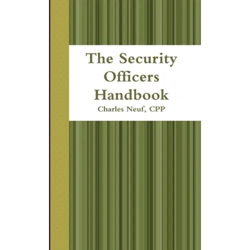 The Security Officers Handbook
