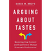 Arguing about Tastes: Modeling How Context and Experience Change Economic Preferences