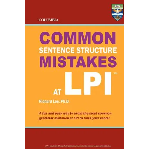 Columbia Common Sentence Structure Mistakes at LPI
