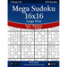 Mega Sudoku 16x16 Large Print - Easy to Extreme - Volume 34 - 276 Puzzles