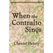 When the Contralto Sings