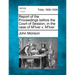 Report of the Proceedings Before the Court of Session, in the Case of M'Iver V. M'Iver