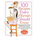 100 Recipes Every Woman Should Know: Engagement Chicken and 99 Other Fabulous Dishes to Get You Everything You Want in Life: A Glamour Cookbook