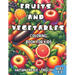 Haitian Creole - English Fruits and Vegetables Coloring Book for Kids Ages 4-8: Bilingual Coloring Book with English Translations Color and Learn Hait