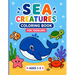 Sea Creatures Coloring Book for Kids