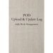 Pod Upload & Update Log