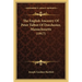 The English Ancestry Of Peter Talbot Of Dorchester, Massachusetts (1917)