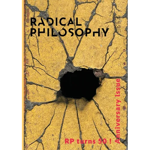 Radical Philosophy 2.13 / Autumn 2022