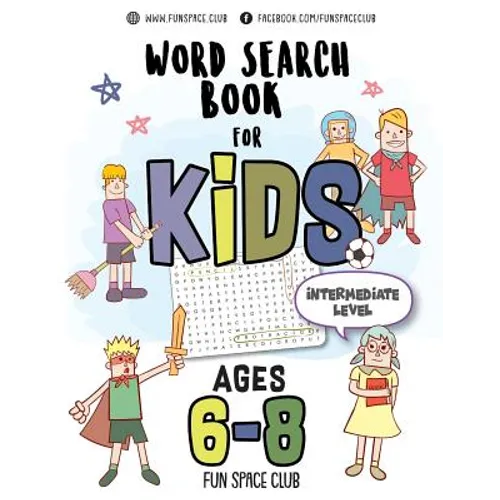 Word Search Books for Kids 6-8: Circle a Word Puzzle Books Word Search for Kids Ages 6-8 Grade Level 2 - 4