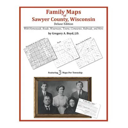 Family Maps of Sawyer County, Wisconsin