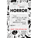What A Word - Horror: The entertaining pastime with Wordsearch and more