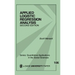 Applied Logistic Regression Analysis