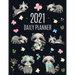 Raccoon Daily Planner 2021: Pretty Organizer for All Your Weekly Appointments For School, Office, College, Work, or Family Home With Monthly Spreads: