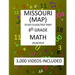 8th Grade MISSOURI MAP, 2019 MATH, Test Prep: 8th Grade MISSOURI ASSESSMENT PROGRAM TEST 2019 MATH Test Prep/Study Guide