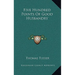 Five Hundred Points Of Good Husbandry