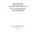 The Ten Commandments in Recent Research