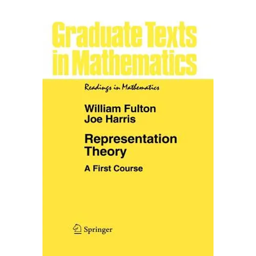 Representation Theory: A First Course