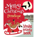 Merry Christmas Penelope - Xmas Activity Book: (Personalized Children's Activity Book)