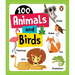 100 Animals & Birds: Board Book of First 100 Most Important Animals & Birds for Preschool Kids, Toddlers [Penguin Early Learning Series]