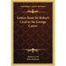 Letters from Sir Robert Cecil to Sir George Carew