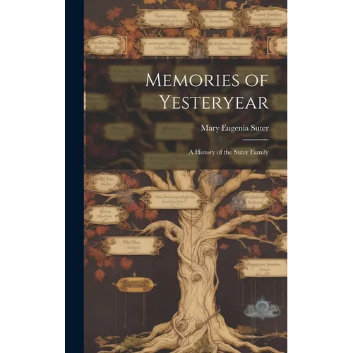 Memories of Yesteryear; a History of the Suter Family