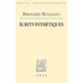 Ecrits Esthetiques